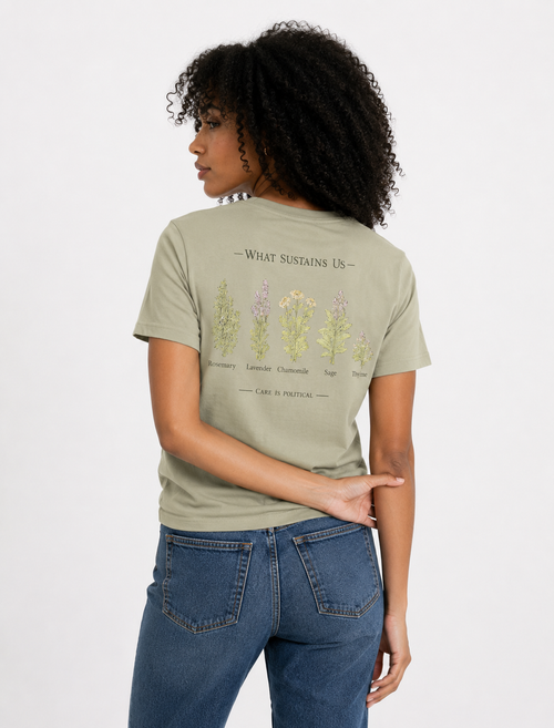 What Sustains Us Heavyweight Tee
